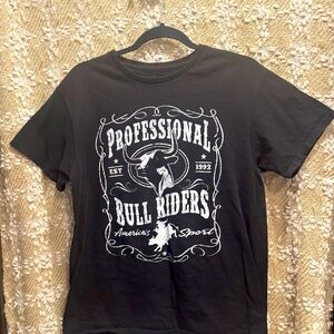 PBR Fan Club Shirt Adult Medium  Bull Riders Rodeo Cowboy Rancher Graphic Tee